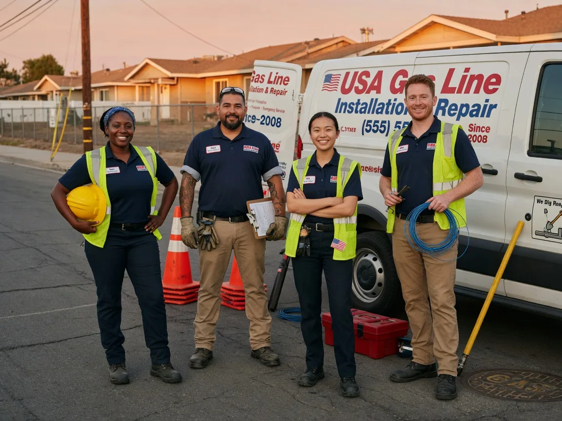 Gas Line Installation company in Union Dale, PA